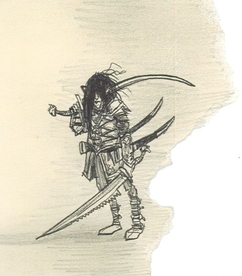 Dark Elf Mafia Enforcer